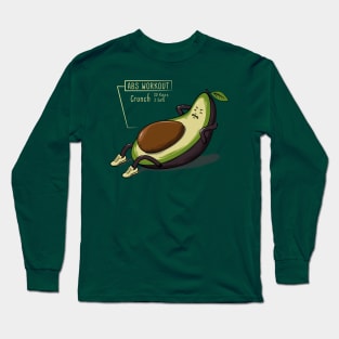 Avocado Core Exercise Long Sleeve T-Shirt